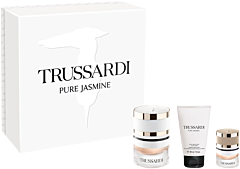 Trussardi Pure Jasmin Life Style Weekend Set = EdP Nat. Spray 30ml + Silk Body Emulsion 30ml + Miniatur 7ml