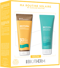 Biotherm Sun Essential SPF 30 Set  = Waterlover Sun Milk 200 ml + Lait Apais 200 ml