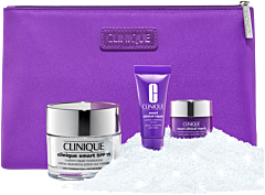 Clinique Smart Moisture Value X-Mas Set =  SPF15 Custom Repair Moisturizer 50 ml + R-W Correcting Serum 10 ml + R-W Correcting Eye Cream 5 ml