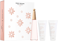 Issey Miyake L'Eau d'Issey Pivoine X-Mas Set = EdT Nat. Spray 50 ml + 2 x Body Lotion 50 ml