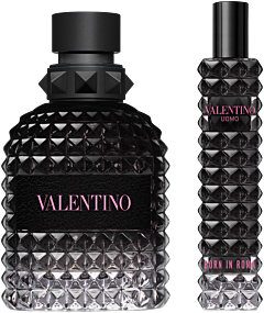 Valentino Uomo Born in Roma Set = EdT Nat. Spray 50 ml + EdT Travel Spray 15 ml