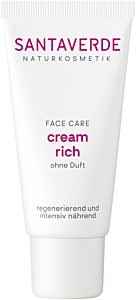 Santaverde FACE CARE Cream Rich ohne Duft