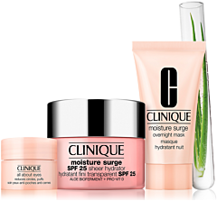 Clinique Moisture Surge Hydrate & glow, hydration meets sun protection