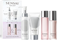 SENSAI Saho Set = Silky Purifying Cleansing Oil Step 1 75 ml + Creamy Soap Step 2 75 ml + Cellular Performance Lot.II (Moist) 60 ml + Emuls.II (Moist) 50 ml