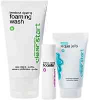 Dermalogica Breakout Clearing Kit = Foaming Wash 15 ml + Clearing Booster 10 ml + Cooling Aqua Jelly 10 ml