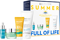 Biotherm Summer Recruit Set = Life Plankton Elixir 7 ml + Aquasource Gel 15 ml + Lait Corporel 50 ml + Waterlover Sun Milk SPF 30 40 ml
