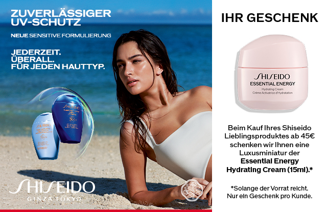 Shiseido - Zuverlässiger UV-Schutz