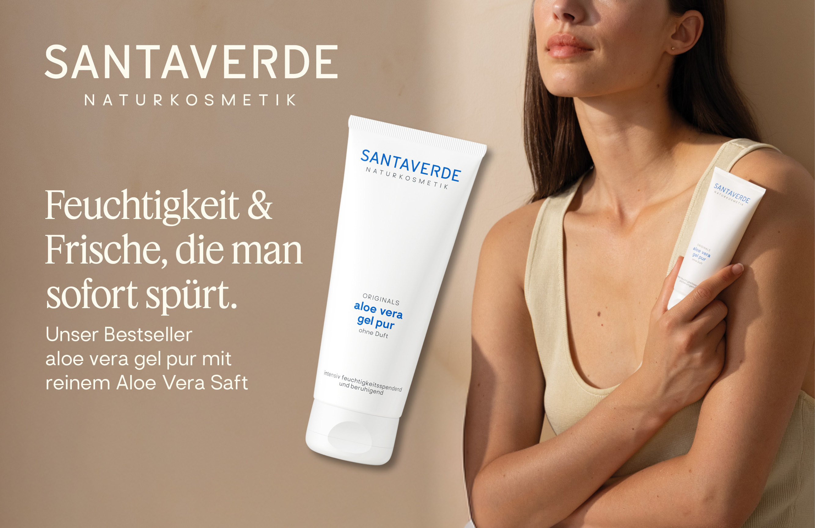 SANTAVERDE Feuchtigkeit & Frische, die man sofort spürt