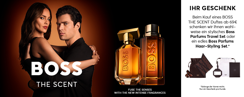 BOSS THE SCENT - Fuse the sense with the new intense fragrances