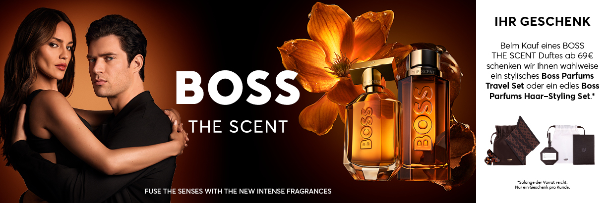 BOSS THE SCENT - Fuse the sense with the new intense fragrances