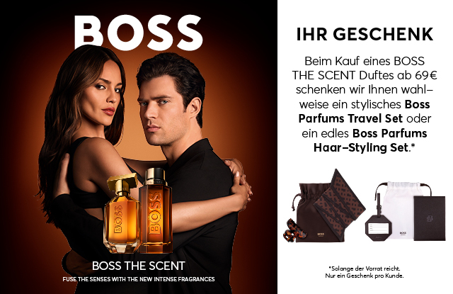 BOSS THE SCENT - Fuse the sense with the new intense fragrances